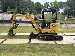 Caterpillar d'occasion pour mini-excavatrice Cat303 303CR, 3 tonnes, machine de construction compacte hydraulique, moteur haute performance - Product Image 3