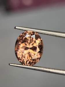 พลอยเซอร์คอนเจียระไนทรงรีธรรมชาติสำหรับทำเครื่องประดับ - Product Image 2