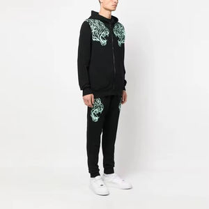 Conjunto Deportivo de Invierno para Hombre Ronpex International de Alta Calidad, 100% Algodón, Personalizado, con Sudadera con Capucha y Pantalones Joggers para Entrenamiento y Running - Product Image 2