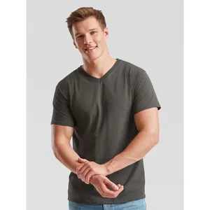 T-shirts personnalisés à col en V Valueweight pour la promotion et le merchandising - Product Image 6