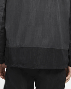 Veste anorak d'automne en toile légère coupe-vent personnalisé coupe-vent imperméable à fermeture éclair sur le devant coupe-vent à capuche vintage avec bloc de couleurs - Product Image 6