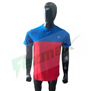 Camisetas elegantes ajustadas para hombre 95% algodón 5% Elastano de secado rápido de talla grande de alta calidad al por mayor Camisetas De Jersey sólidas en blanco - Product Image 2