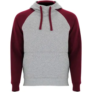Sweat-shirt promotionnel unisexe bicolore avec capuche - Product Image 4