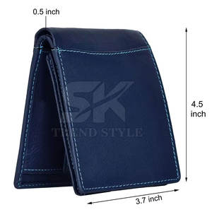 Cartera Bifold de Cuero de Alta Calidad para Hombre, Totalmente Personalizada, Hecha a Mano - Product Image 3