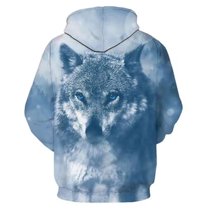 Streetwear décontracté pour homme unisexe 2024, pulls thermiques personnalisés, sweat à capuche en molleton de coton 100% uni, impression par sublimation - Product Image 4