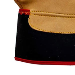 Guantes de trabajo de cuero personalizados con impresión de logotipo para trabajo industrial, construcción y mantenimiento - Product Image 6