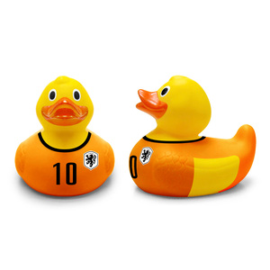 Pato de Goma de Jugador de Fútbol de los Países Bajos, Patito de Fútbol Mundial - Product Image 1