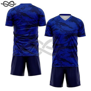 Precio al por mayor, diseño personalizado, ropa de fútbol, Impresión de secado rápido, camiseta de fútbol sublimada completa según su camiseta de fútbol de color - Product Image 6