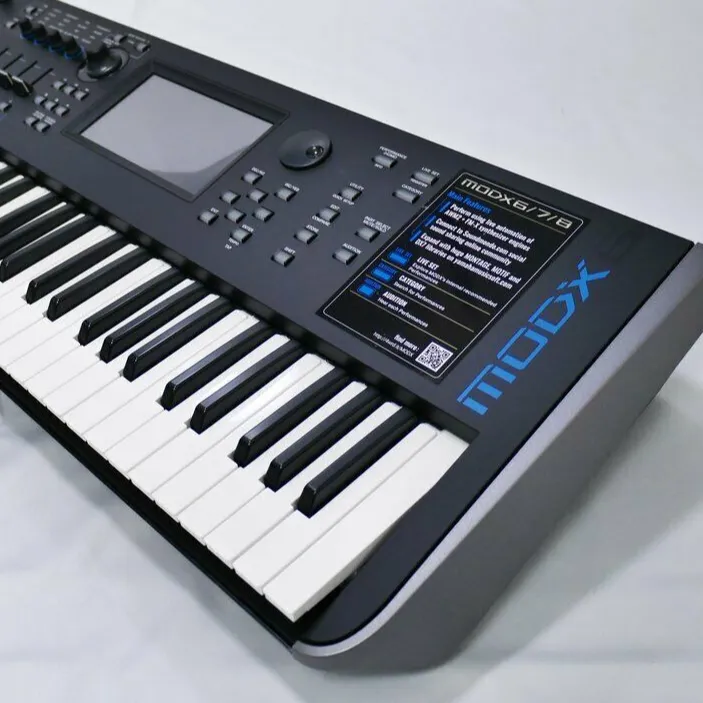 SCHNELLER VERSAND MODX6 Music Synthesizer Semi-Weighted Keyboard Music Synthesizer mit 61 Tasten
