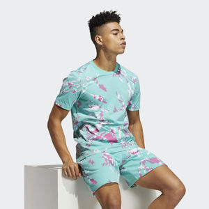 <b>Men's</b> Brand Clothing 2-Piece Set Breathable Summer Shorts and Short Sleeve <b>T</b>-<b>Shirt</b> Casual Solid Tracksuit - Product Image 2