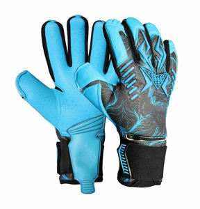 Gants de gardien de but professionnels en latex 4 mm, doigts entiers, imperméables, sangle de poignet réglable, respirants, gants de football unisexes - Product Image 4