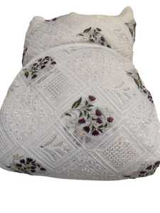 ชุดเดรสแต่งงานของผู้หญิงผ้าจอร์เจียวิสคอสชุดเดรสผ้าทอจากอินเดีย - Product Image 5