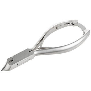 Professionnel argent acier inoxydable manucure cuticules pince anti-dérapant poignée large ouverture de la mâchoire pour les ongles des doigts de haute qualité - Product Image 5