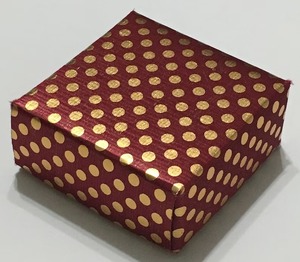 กล่องไม้สี่เหลี่ยมลายพิมพ์พร้อมซับในนุ่มกล่องของขวัญของที่ระลึกงานแต่งงานกล่องเครื่องประดับขนาด10x10x5ซม. - Product Image 3