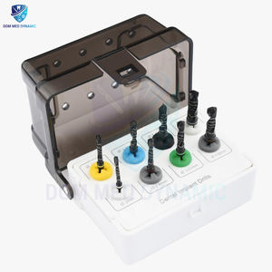 Kit de taladro para implantes dentales, instrumentos quirúrgicos, herramientas de cirugía de implantes de precisión de acero inoxidable para una perforación ósea precisa - Product Image 4