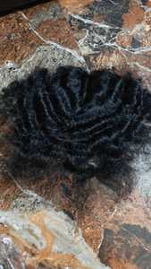 ผ้าไหมสำหรับผู้หญิง5.5 "x 6" 100% ท็อปเปอร์ฐานผ้าไหมรากสีบลอนด์คุณภาพเต็มหนังกำพร้า - Product Image 3