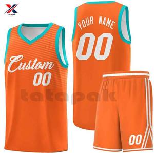 Uniforme de basket-ball personnalisé haute Performance pour les vêtements d'équipe professionnelle vente en ligne de tissu à séchage rapide lavable réversible - Product Image 4