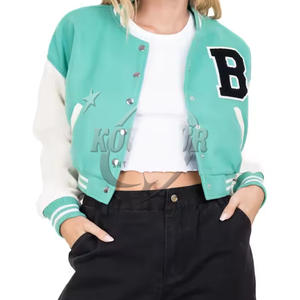 Veste de sport réversible pour femme, de haute qualité, 100% coton, respirante, tissée, écologique, imperméable, coupe-vent, pour l'automne - Product Image 5