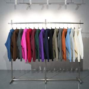 Sudadera con capucha y cremallera para hombres y mujeres Ropa informal Color y diseño personalizados - Product Image 2