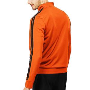 Nuevo producto Chaqueta transpirable con cuello levantado y cremallera frontal de LICRA y poliéster a prueba de viento para hombres, chaquetas para hombres - Product Image 2