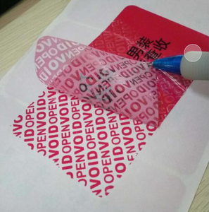 Etiqueta Adhesiva de <span class=keywords><strong>Vinilo</strong></span> Impermeable Personalizada a Prueba de Transferencia, Sello de Seguridad a Prueba de Manipulación Ilegal Eliminado, Garantía Rota, Etiqueta Adhesiva para Caja - Product Image 5