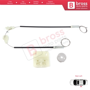 ชุดซ่อมมอเตอร์กระจกไฟฟ้า BWR462 สำหรับประตูหลังซ้าย รถยนต์แลนด์โรเวอร์ ฟรีแลนเดอร์ MK1 L314 LN ปี 1997-2006 แบบ 3/5 ประตู รุ่น CVH101210 - Product Image 2