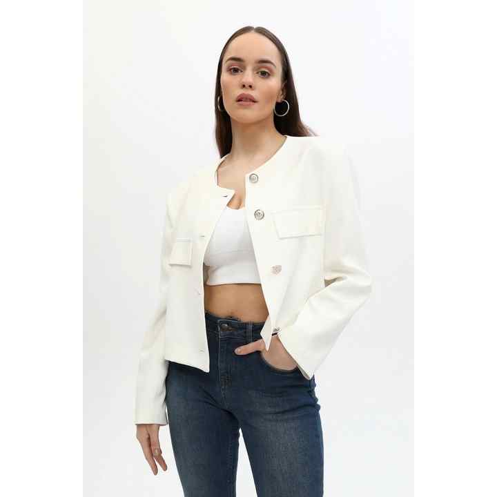 Crop Blazer Ceket