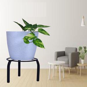 Pot de fleurs intérieur/extérieur en fer/support pour plantes pour la décoration de jardin ou de balcon Support rond Type-B Lot de 12 décorations pour la maison et le jardin - Product Image 5