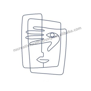 Transformez votre espace de vie avec la beauté captivante de notre élégante décoration murale en fer métallique disponible - Product Image 3