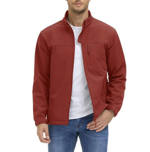 2026 nueva chaqueta Softshell estándar para hombres, diseño informal sólido, Oem, chaqueta ligera para senderismo al aire libre para hombres, tela de lana de invierno - Product Image 4