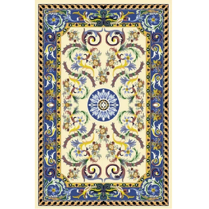 Tapis de luxe modernes écologiques en laine mélangée, tissés à la main, en couleur unie, ensembles de tapis de sol antidérapants, lavables, doux et confortables - Product Image 1