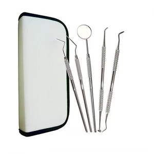 Source d'alimentation manuelle Acier Hygiène buccale Matériau composite Ensemble dentaire instruments chirurgicaux Kit de nettoyage dentaire Offre Spéciale - Product Image 3