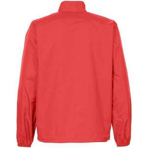 Precio al por mayor Hombres Chaqueta de lluvia roja Abrigo 100% Poliéster impermeable Transpirable Bordado a prueba de viento Alta calidad teñido al por mayor - Product Image 5