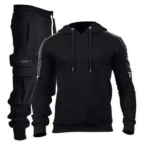Nouvel arrivage de survêtements pour hommes de haute qualité pour l'hiver en coton polaire sport pull survêtement Jogging survêtement 2025 - Product Image 1