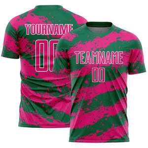 Premium <b>Athletic</b> Football Jerseys 220 GSM Polyester Sublimated Soccer Uniforms Performance Manufacturer - Product Image 3
