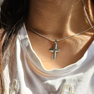 Amazing <b>Cross</b> Plain <b>Silver</b> <b>Pendant</b> <b>Cross</b> <b>Pendant</b> for Christmas Best Quality <b>Cross</b> <b>Silver</b> <b>Pendant</b> - Product Image 3