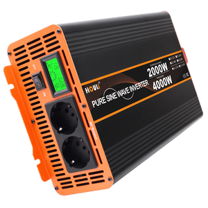 Houli 12V 24V 48V DC ถึง120V 230V อินเวอร์เตอร์รถยนต์4000วัตต์เพียวไซน์เวฟอินเวอร์เตอร์ไฟฟ้า - Product Image 4