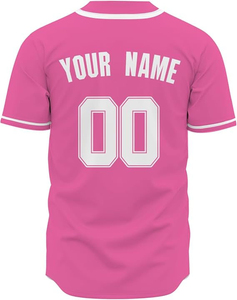 Camisetas de béisbol de sublimación personalizadas de la mejor calidad, camiseta de softball al por mayor, logotipo y diseño personalizados para hombres, servicio OEM - Product Image 2