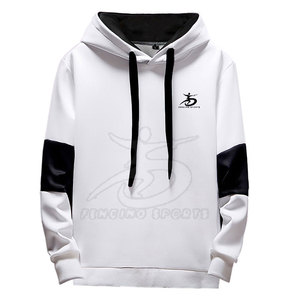 Sudaderas Personalizadas para Hombre, de Alta Calidad, 100% Algodón, Color Sólido, Logotipo Personalizado, Ecológicas, Ligeras, para Invierno - Product Image 1