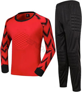 Venta al por mayor pantalones de portero de manga larga camisetas de fútbol conjunto de uniformes - Product Image 1