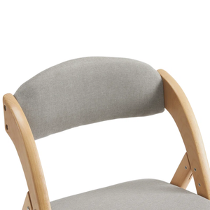 Practical And Minimalist Living Room Chair Featuring A Foldable Wooden Frame And <b>Padded</b> <b>Foam</b> Cushioning - Product Image 5