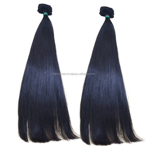 Extensions de cheveux 2025 nouveaux faisceaux droits à double tirage de qualité supérieure cheveux humains pour perruque pour femmes - Product Image 3