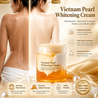 Crème Éclaircissante Anti-Taches pour Peau Éclatante, Soin Corporel à la Perle du Vietnam, Marque Privée, OEM ODM