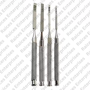 Cinceles dentales manuales y juego de osteótomos Instrumentos de expansión e injerto de cresta de hueso Martillo de mazo Instrumento quirúrgico dental - Product Image 4