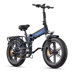 Bicicleta Eléctrica Plegable de Nueva Llegada con Diseño de Neumáticos Gruesos de 4.0 Pulgadas, Lista para Enviar, Apta para Todo Terreno, Nieve y Montaña - Product Image 4