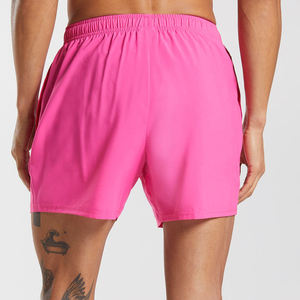 High Quality Men's Gym <b>Shorts</b> Youth Activewear Workout Fitness Joggers Pockets Custom Logo Light Cotton Material <b>Decorative</b> - Product Image 5