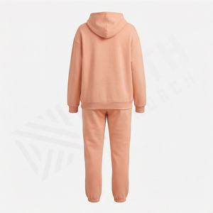 Ventes en gros de nouveaux ensembles de survêtements pour femmes, couleur personnalisée, mode décontractée, ensemble deux pièces, vêtements de sport, de gym, de jogging - Product Image 2