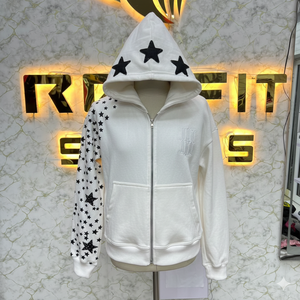 Meilleures ventes, votre propre logo, sweat à capuche à fermeture éclair de couleur marron très demandé, imprimé en usine, prix bas, sweat à capuche pour hommes, sweat à capuche pour hommes - Product Image 1