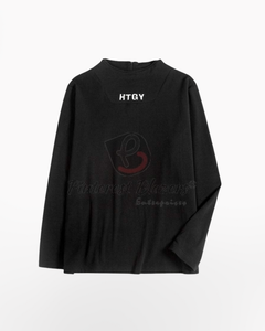 T-shirts décontractés d'été pour hommes de haute qualité imprimés sur mesure en gros vêtements de rue et vêtements d'équipe - Product Image 1