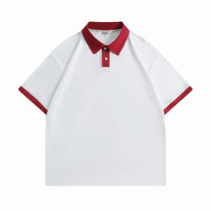 Camisetas de Golf para Hombre Bordadas Personalizadas de Alta Calidad al por Mayor 2024, de Poliéster/Algodón, Tejido Sólido, Corte Regular, Manga Corta - Product Image 1